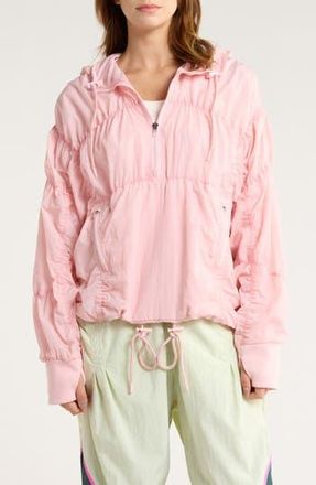 Free People FP Movement FP Light Packer Water Resistant Hiking Pullover in Rose Water at Nordstrom Rack, Size Small
