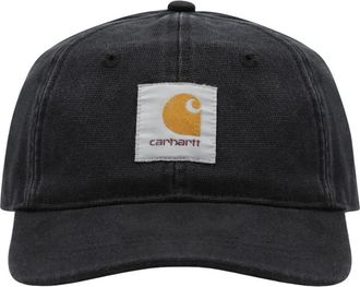 Carhartt Work in Progress Canvas Cap - Heren - Petten - Zwart - ONE Size - Accessoires