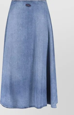 Diesel midi a-line skirt