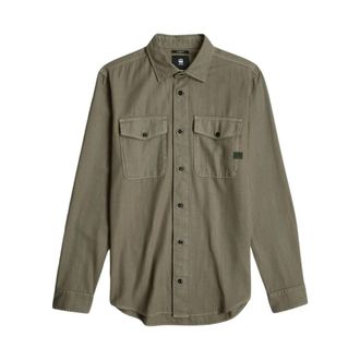 G-Star Casual Overhemden - Heren - Casual Overhemden - Groen - M - Overhemden