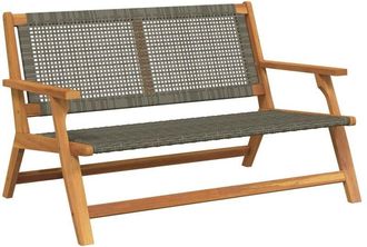 vidaXL Vidaxl - Muebles De Jard&iacute;n Gris 122 X 78 X 73cm Madera Maciza De Acacia