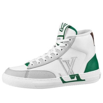 Louis Vuitton (WMNS) LOUIS VUITTON Charlie Ankle Sneakers Grey Green 1A9S50