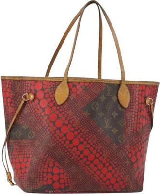 Louis Vuitton Pre-owned Tote Bags, female, Red, Size: ONE SIZE Pre-owned Vintage Canvas Tote Bag