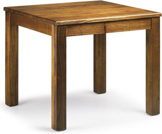 Moycor Mesa de comedor 4 personas de madera marrón anch. 90 cm