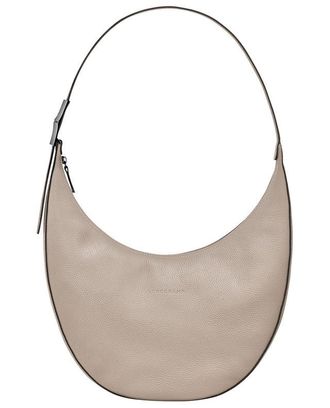 Longchamp Hobotasche aus genarbtem Leder Roseau Essential L, Frau, Beige, TU