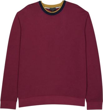 Ted Baker Heren-sweatshirt van gebreid materiaal met gelaagde look en normale pasvorm (Rood)