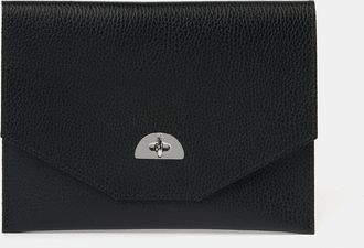 The Cambridge Satchel Company The Twist Lock Pouch - Black Celtic Grain