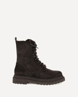 Brunello Cucinelli Laced Ankle Boots Female 39