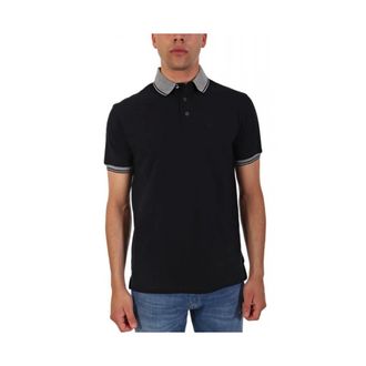 Emporio Armani Heren, Tops, Blauw, Maat: L Katoen