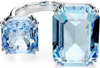 Swarovski Millenia Open Ring - Dames - Ringen - Blauw - 52 MM - Accessoires