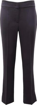 Armani Broeken, Dames, Blauw, M, Slim-fit broek