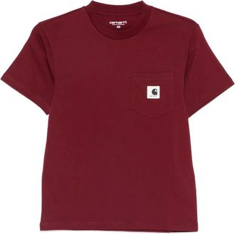 Carhartt Work in Progress pocket T-shirt - women - Cotton - M - Red