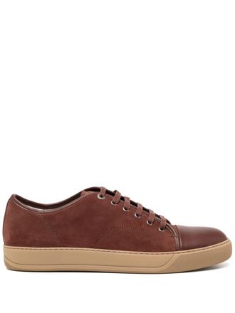 Lanvin Dbb1 sneakers - men - Rubber/Bos Taurus/Bos Taurus - 4 - Brown