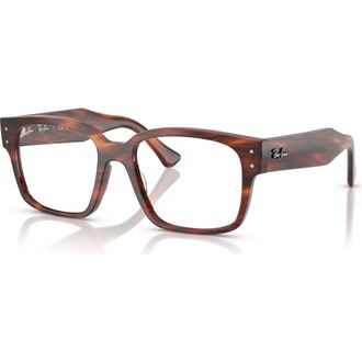 Ray-Ban 51mm Square optical glasses in Brown at Nordstrom