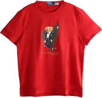 Polo Ralph Lauren T-shirt con stampa - Rosso