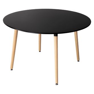 Happy Garden Mesa Redonda 120cm Negra Martha