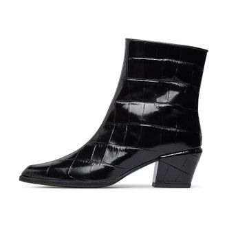 Loriblu Schoenen, Dames, Zwart, 36 EU, Leer, Enkellaarsjes in Texaanse stijl