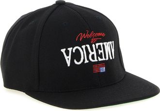 Willy Chavarria Embroidered Logo Baseball Cap - Black