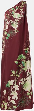 La DoubleJ Abito lungo Roy in twill di seta