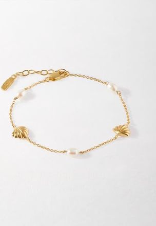 Edge of Ember Marine Pearl Charm Bracelet at Nordstrom, Size 7.5