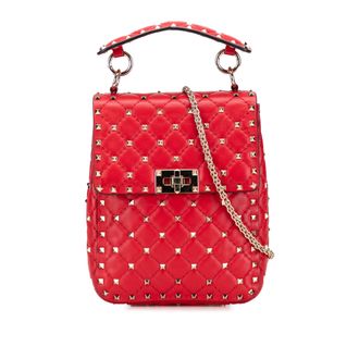 Valentino Rockstud Schoudertas Gequilt Leder