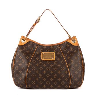 Louis Vuitton Pre-owned Womens Galliera PM Shoulder Bag - Brown - One Size