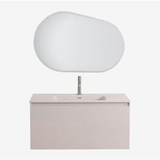 Sklum Conjunto De Mueble De Ba&ntilde;o En Madera Con Lavabo Integrado Macrae Sklum