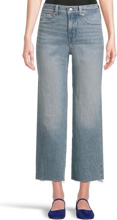 Madewell Perfect Vintage Wide Light Crop Womens Jeans Donora Wash : 32 27, Cotton/Denim/Elastane