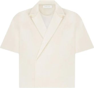 Manière De Voir Camicia doppiopetto Abel Boxy - Toni neutri