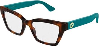 Gucci Cat Eye Optisch Montuur - Dames - Brillen - Bruin - 55 MM - Accessoires