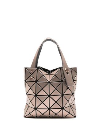 Bao Bao Issey Miyake Borsa tote Lucent Boxy - Marrone
