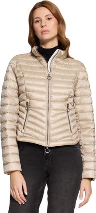Gil Bret Steppjacke GIL BRET, Damen, Gr. 36, smoky taupe, Steppware, Obermaterial: 100% Polyamid, unifarben, regular fit normal, Jacken Steppjacke, mit Stehkra