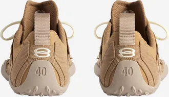 Balenciaga Womens Monday Ultra Sneakers Beige Upper: Cotton Trainers