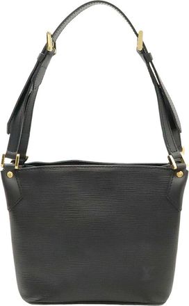 Louis Vuitton Epi Mandara Pm Shoulder Bag Black (Authentic Pre-Loved)