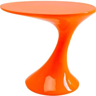 Kare Design Mesa auxiliar naranja 49 x 39 cm de madera