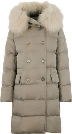 Moorer Mujer, Abrigos, Beige, Talla: L