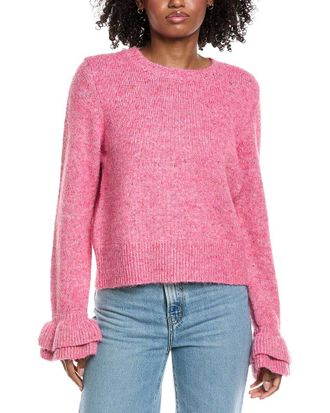 CeCe by Cynthia Steffe Ruffle Cuff Sweater