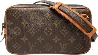 Louis Vuitton Pre-owned Mini Bags, female, Brown, Size: ONE SIZE Pre-owned The Marly Bandouliere