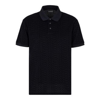 Emporio Armani Heren, Tops, Blauw, Maat: L