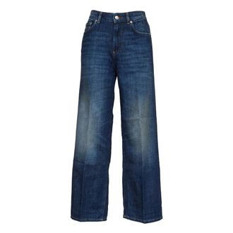 Department Five Straight Jeans, female, Blue, Size: W30 Straight Jeans