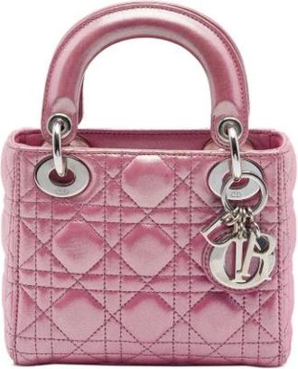 Dior Pre-owned Mini Lady Dior - - Pre-owned - Donna - Rosa - ONE SIZE