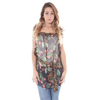 John Galliano Black Seta Women Womens Shirt