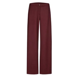Xandres Phocus Broeken - Dames - Broeken - Rood - Maat: XL Wol