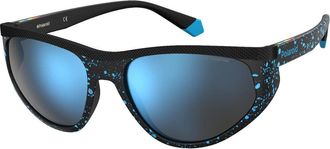 Polaroid PLD 7032/S S6F/5X Mens Sunglasses Black Size 60