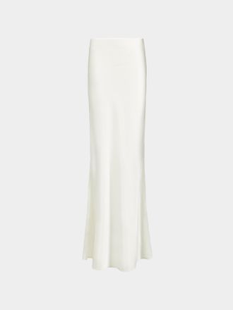 Ryan Roche Silk Bias Long Skirt Size: S