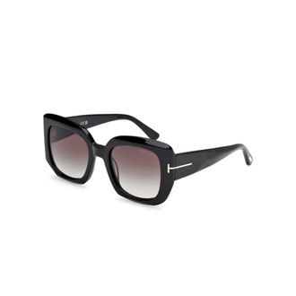 Tom Ford Carla Sunglasses - unisex - Tom Ford - Sunglasses - Black - 52 MM - Accessories
