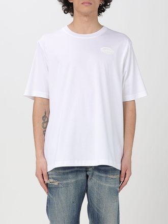 Diesel T-shirt in cotone con logo Diesel