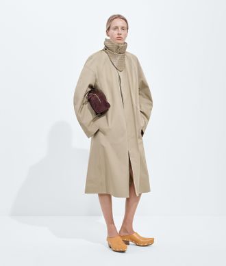 Bottega Veneta Trench in cotone - Beige - Donna - 36