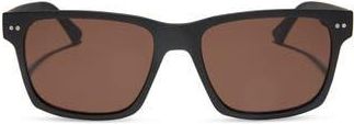 DIFF Eyewear Marco 56mm Square Sunglasses in Matte Black at Nordstrom Rack