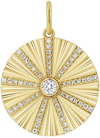 Sabrina Designs 14K 0.26 Ct. Tw. Diamond Charm Pendant